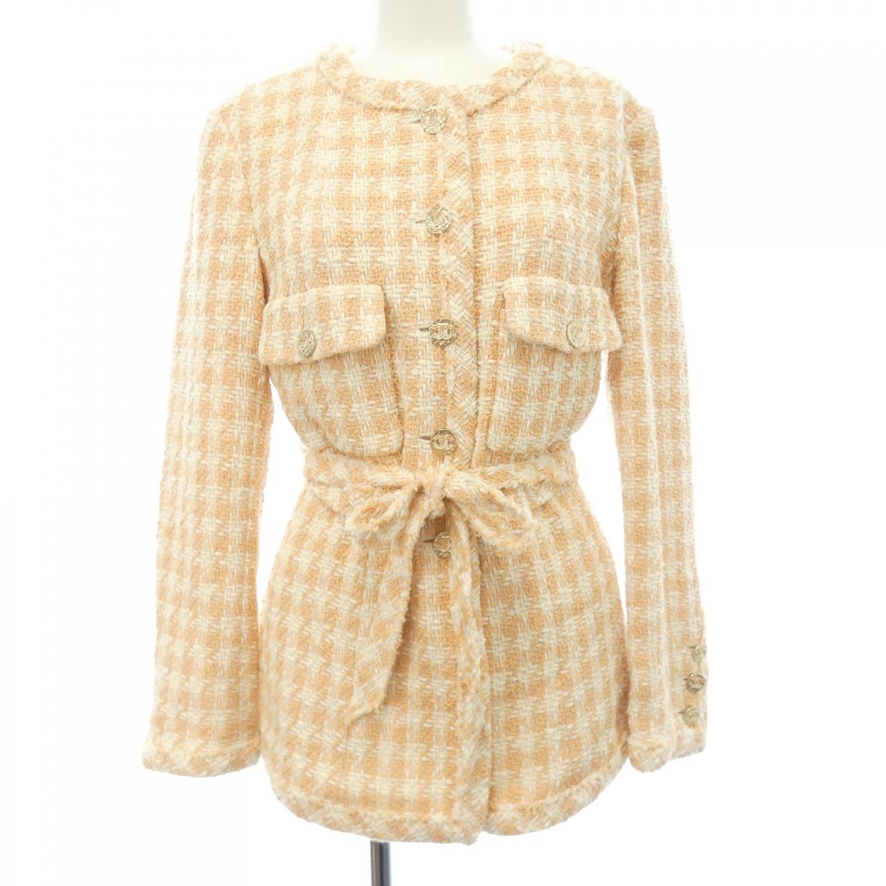 Chanel P74854V66438 Collarless Jacket Jacket