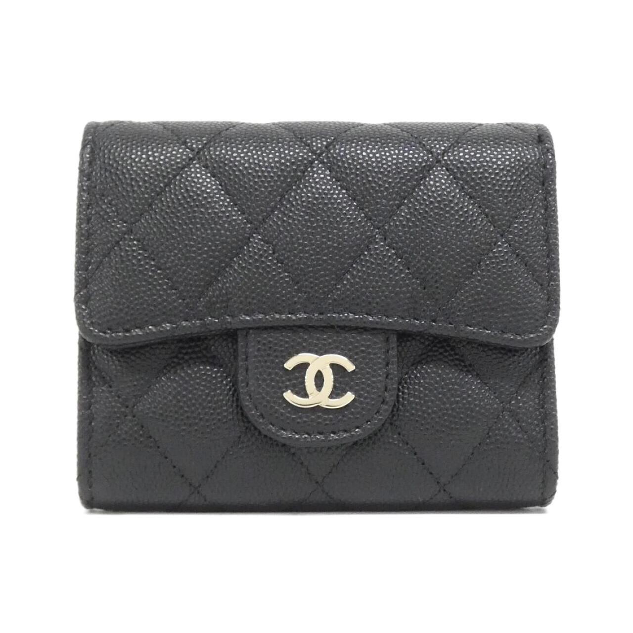 Chanel Timeless Classic Caviar Skin Wallet