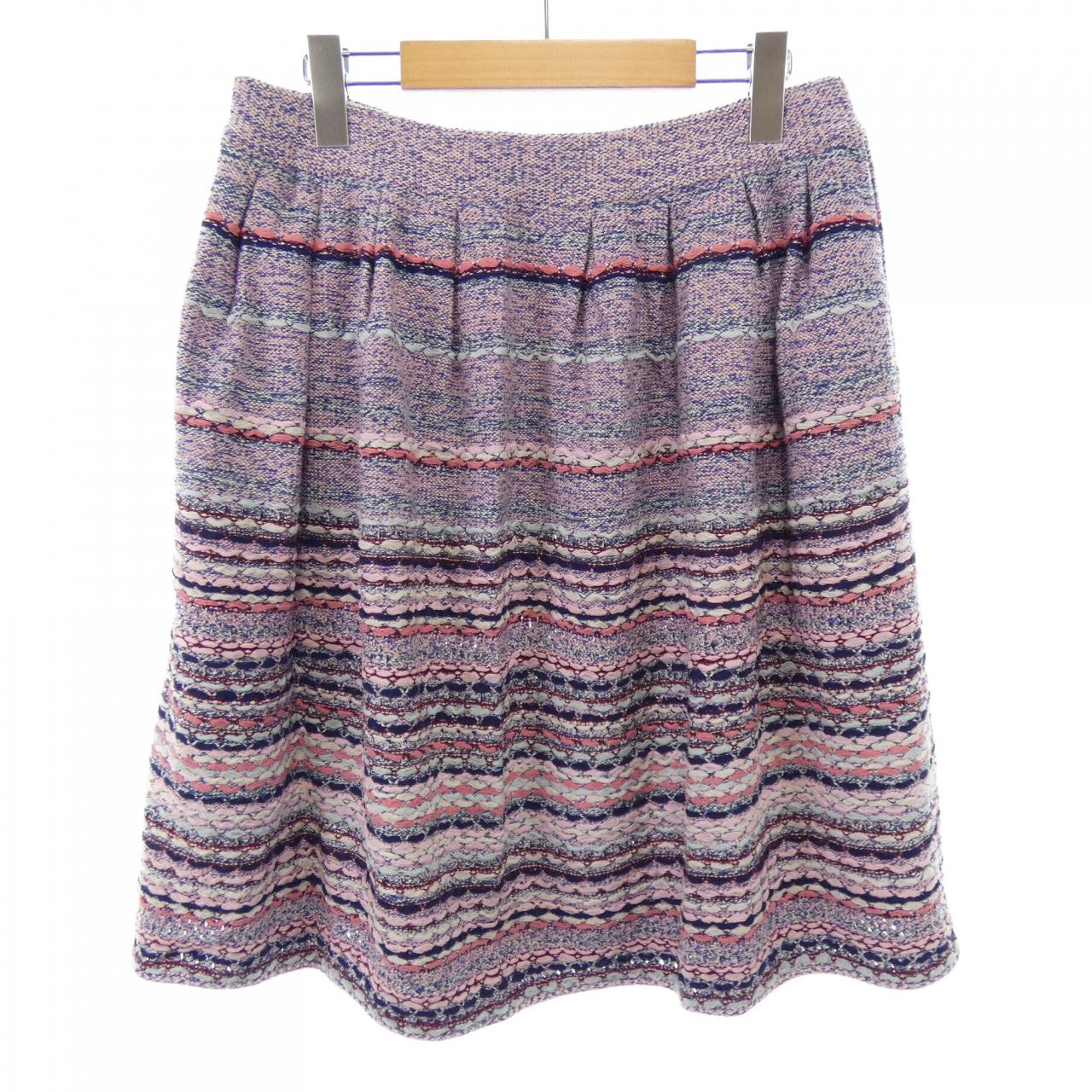 Chanel P58497K07674 18C Cashmere Blend Skirt