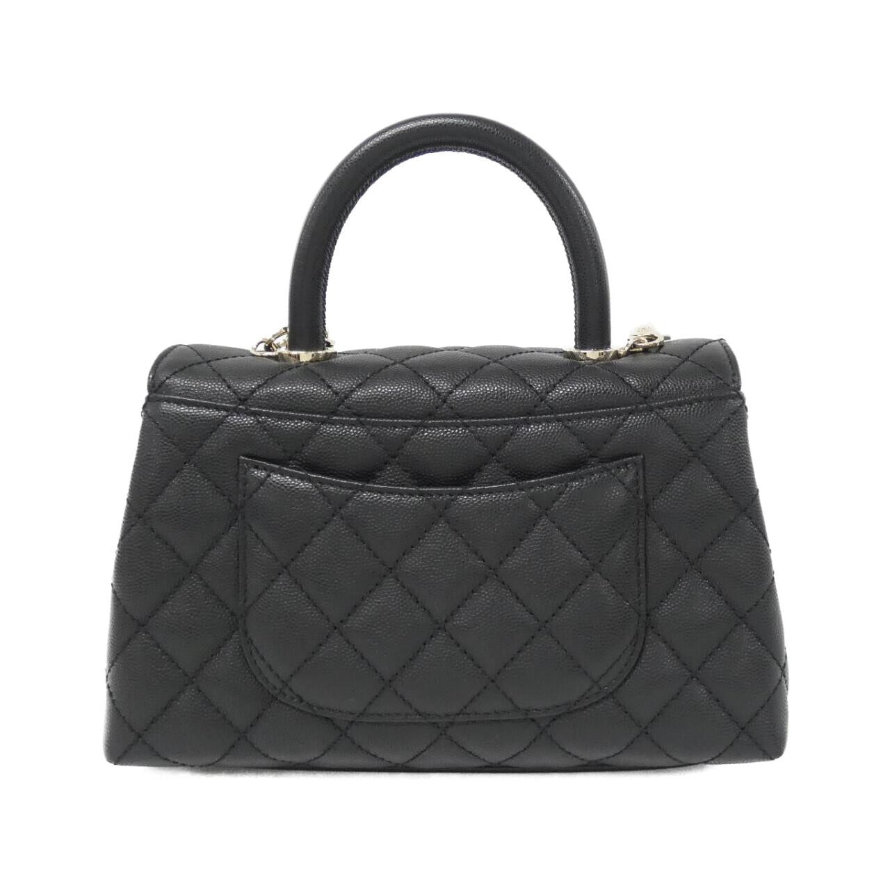 Chanel Coco Handle Caviar Skin Bag