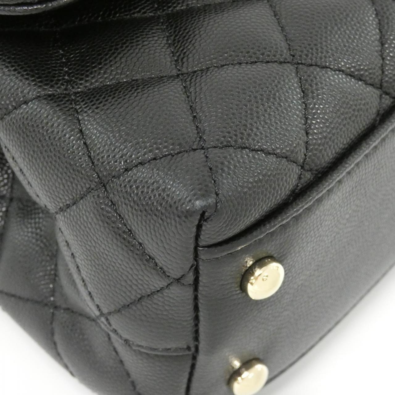 Chanel Coco Handle Caviar Skin Bag