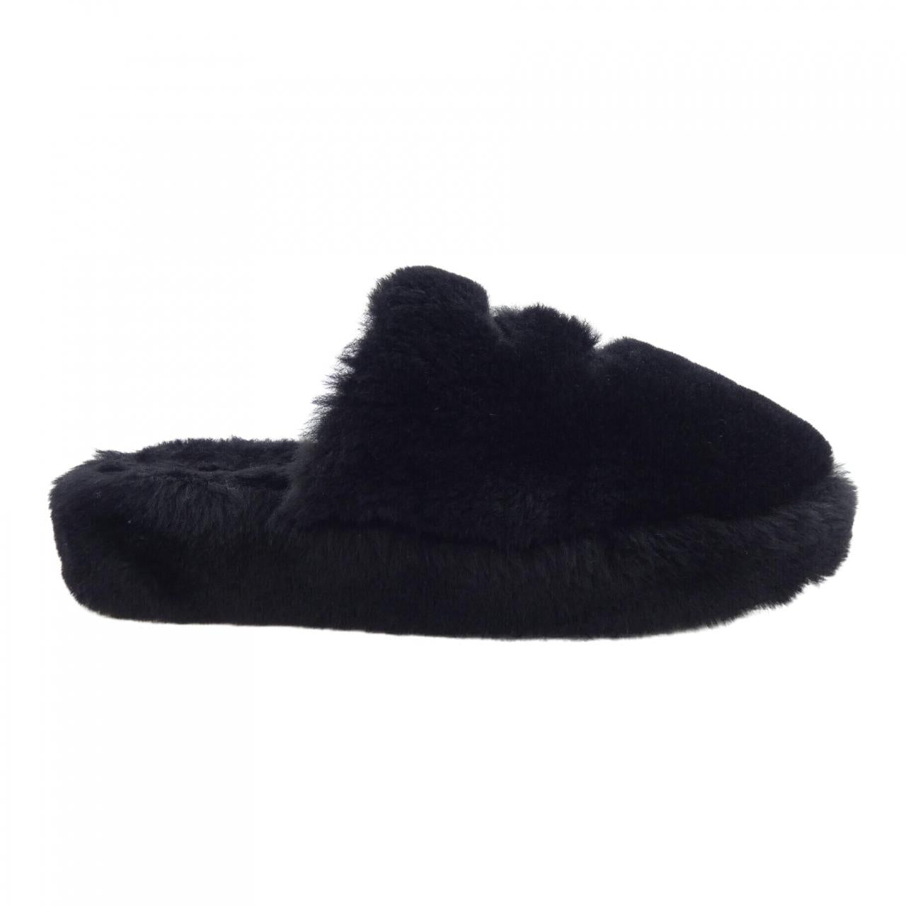 Chanel G45984B17892 Shearling Lambskin Sandals