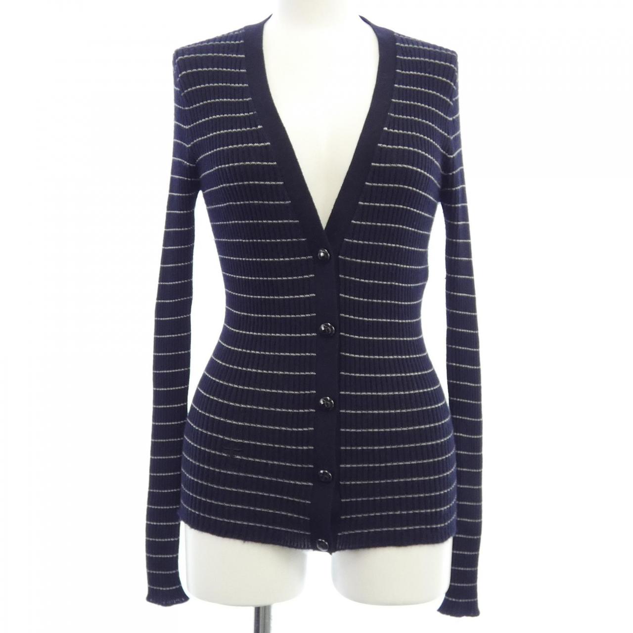 Christian Dior 144G35AM117 Silk Cashmere Cardigan