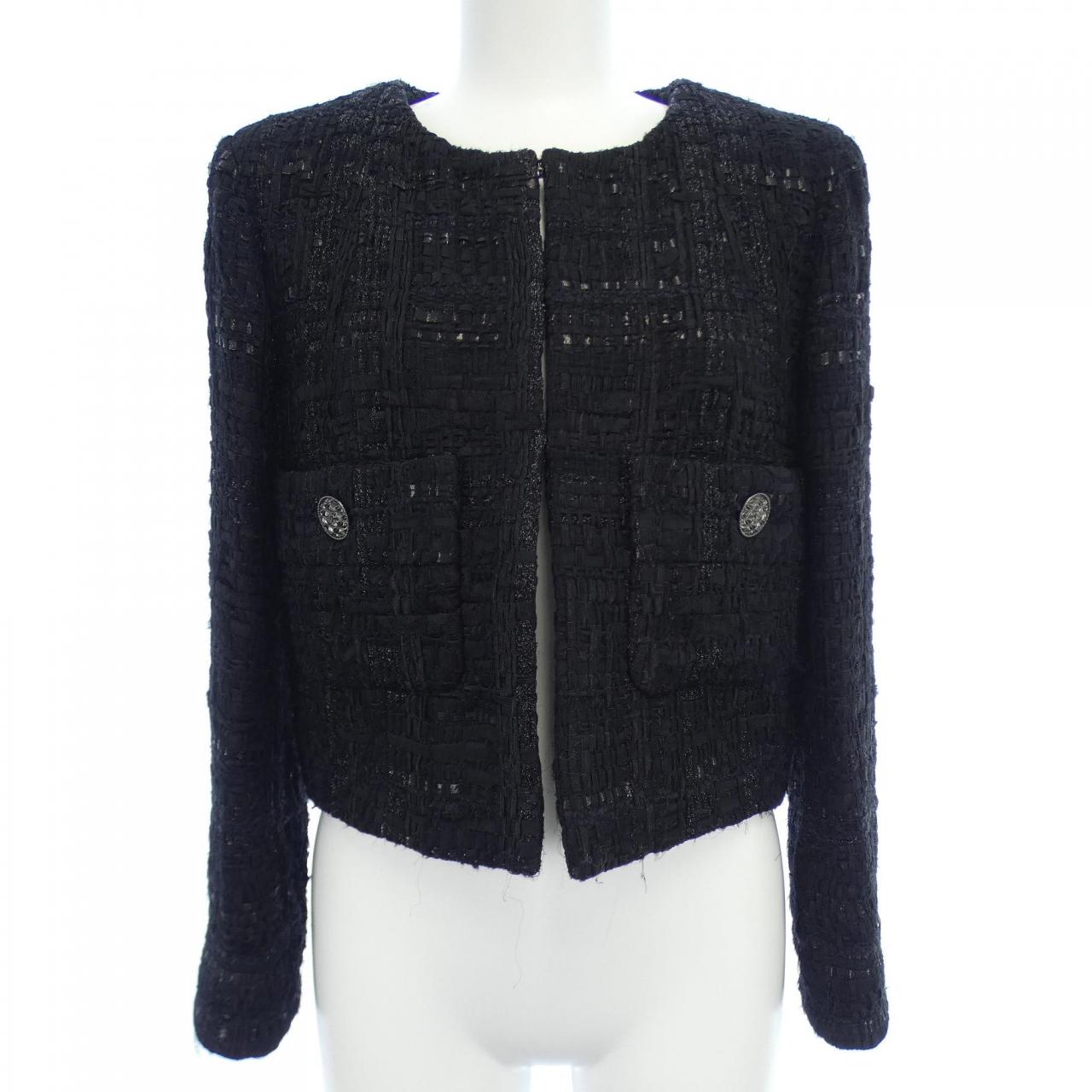 Chanel P50631V37704 Collarless Jacket Jacket