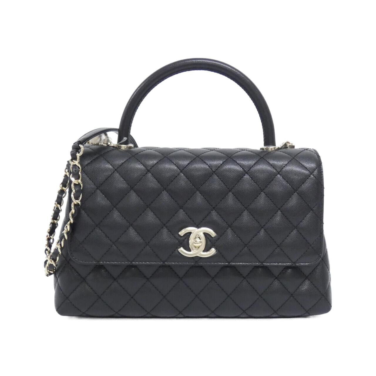 Chanel Coco Handle Caviar Skin Bag