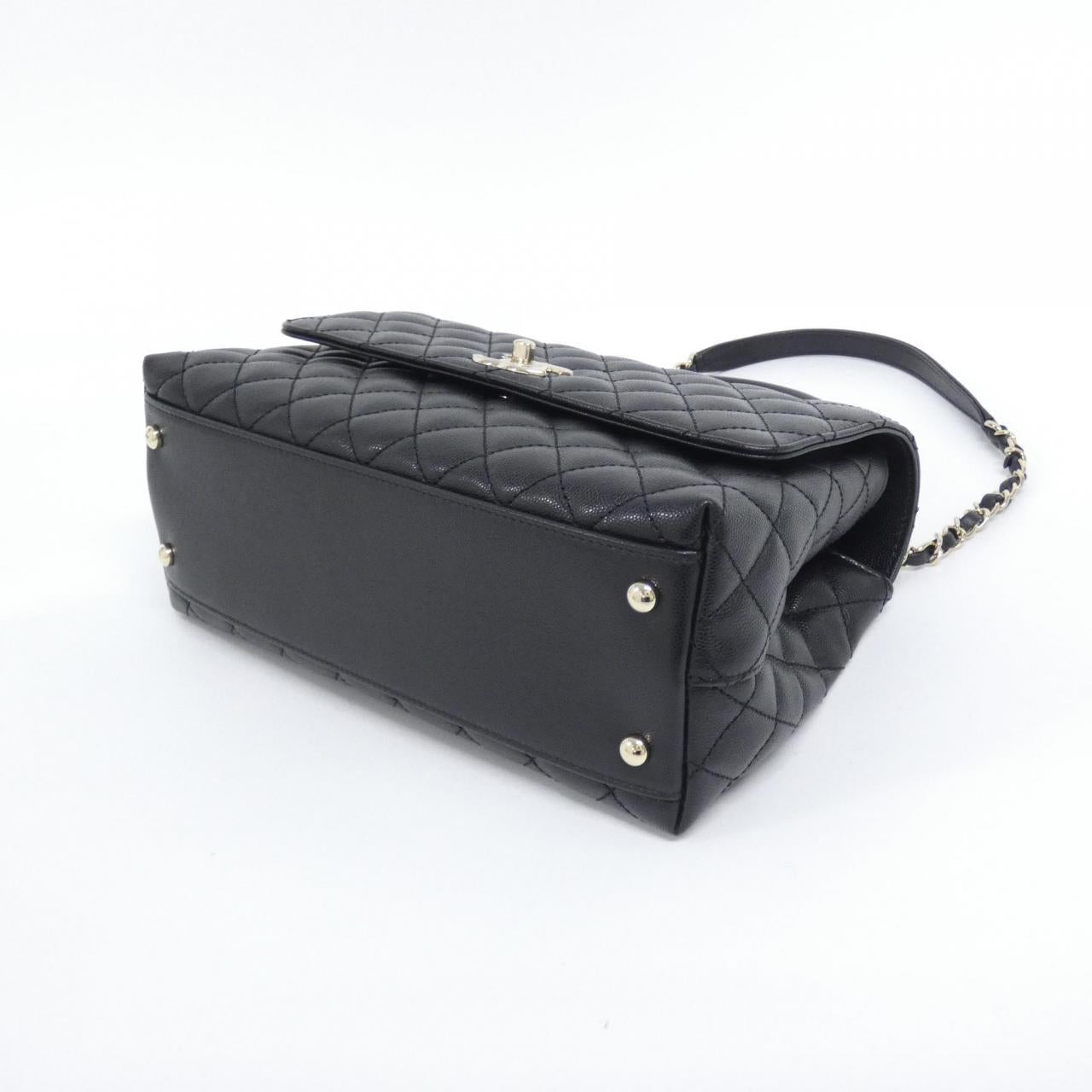 Chanel Coco Handle Caviar Skin Bag