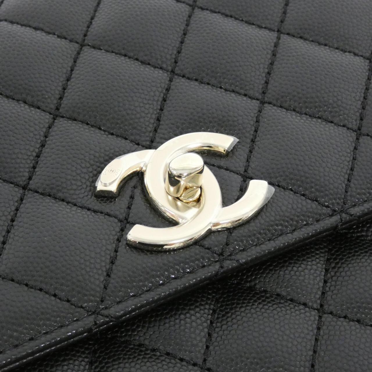 Chanel Coco Handle Caviar Skin Bag