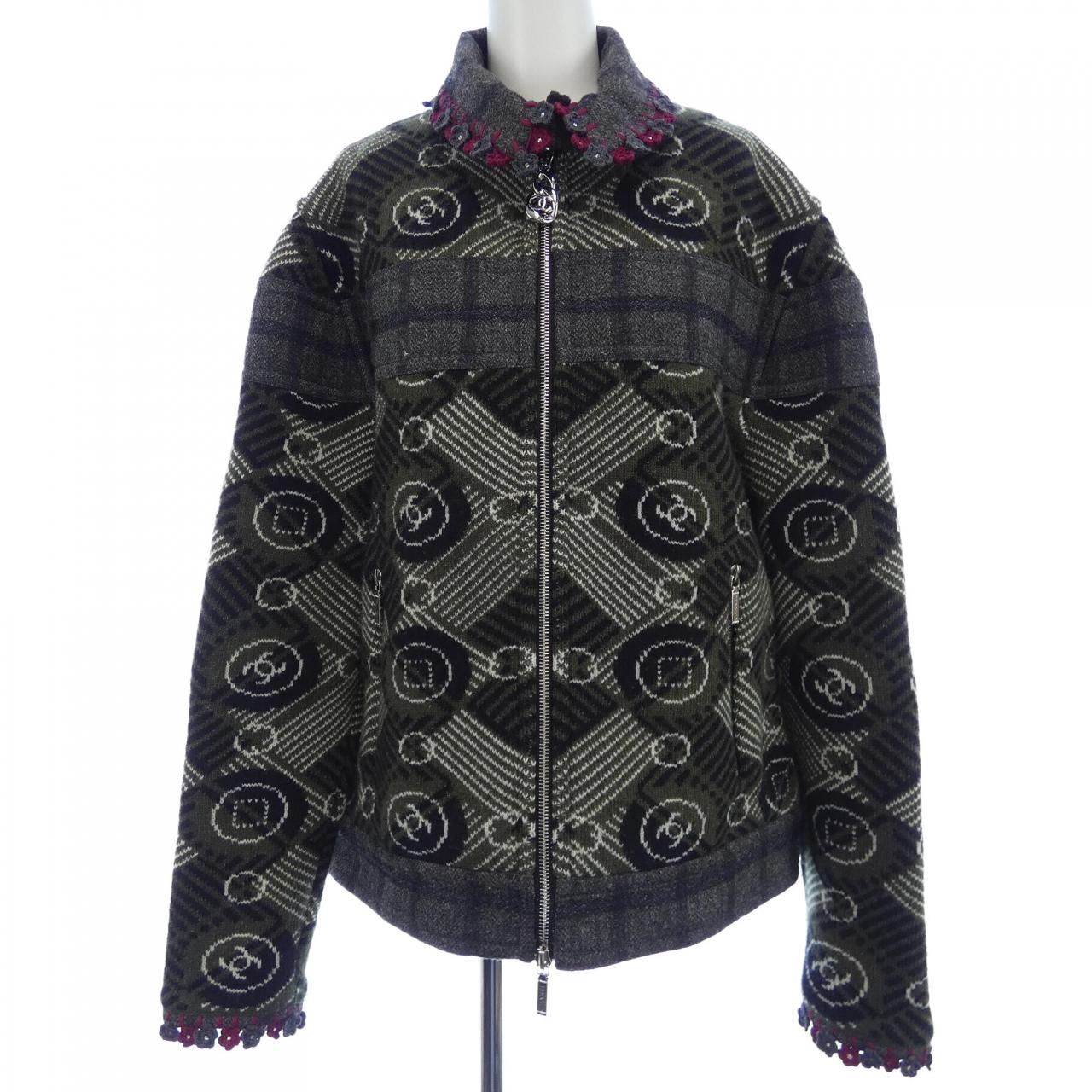 Chanel P77439K11188 Cashmere Blend Jacket