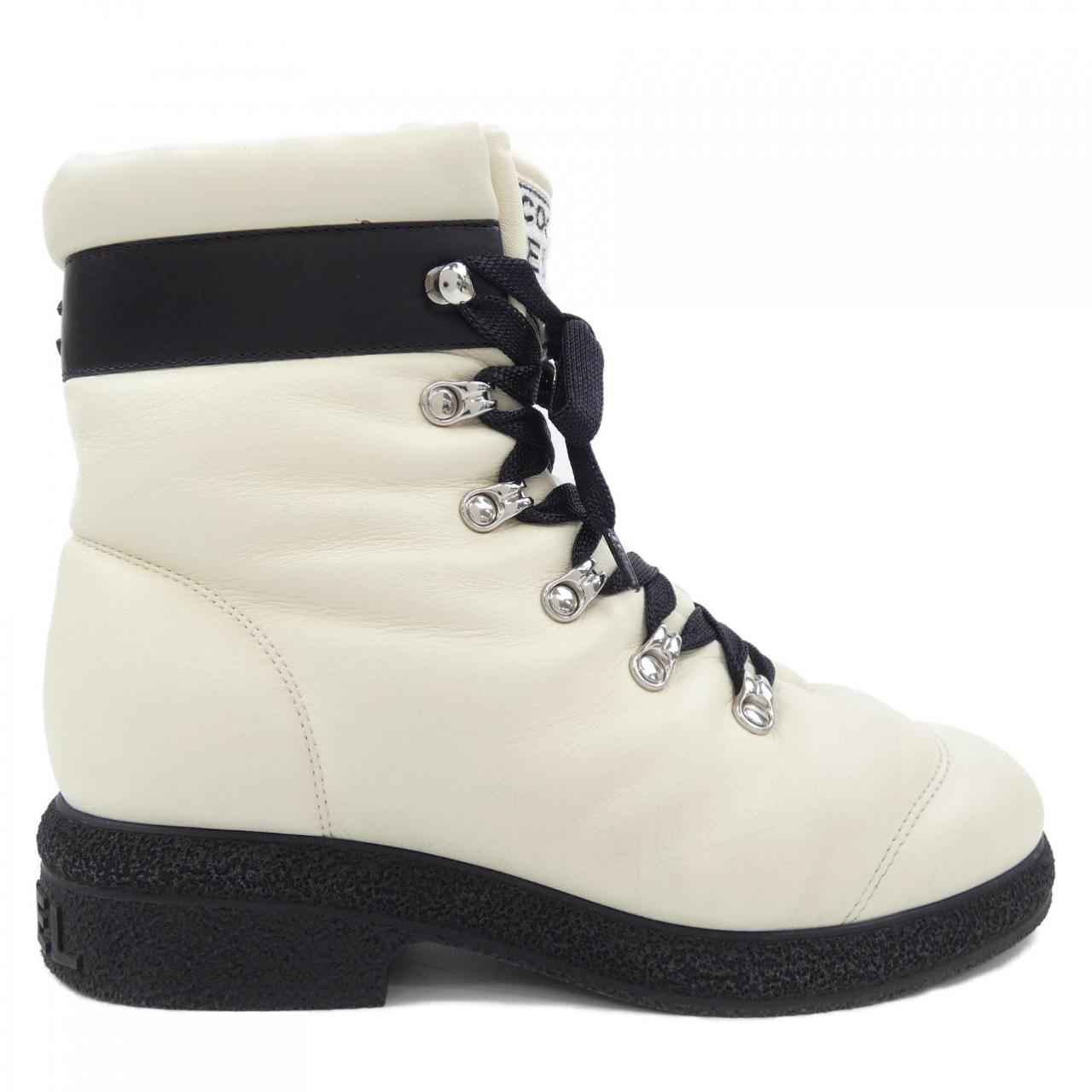 Chanel COCO NEIGE Lambskin Boots