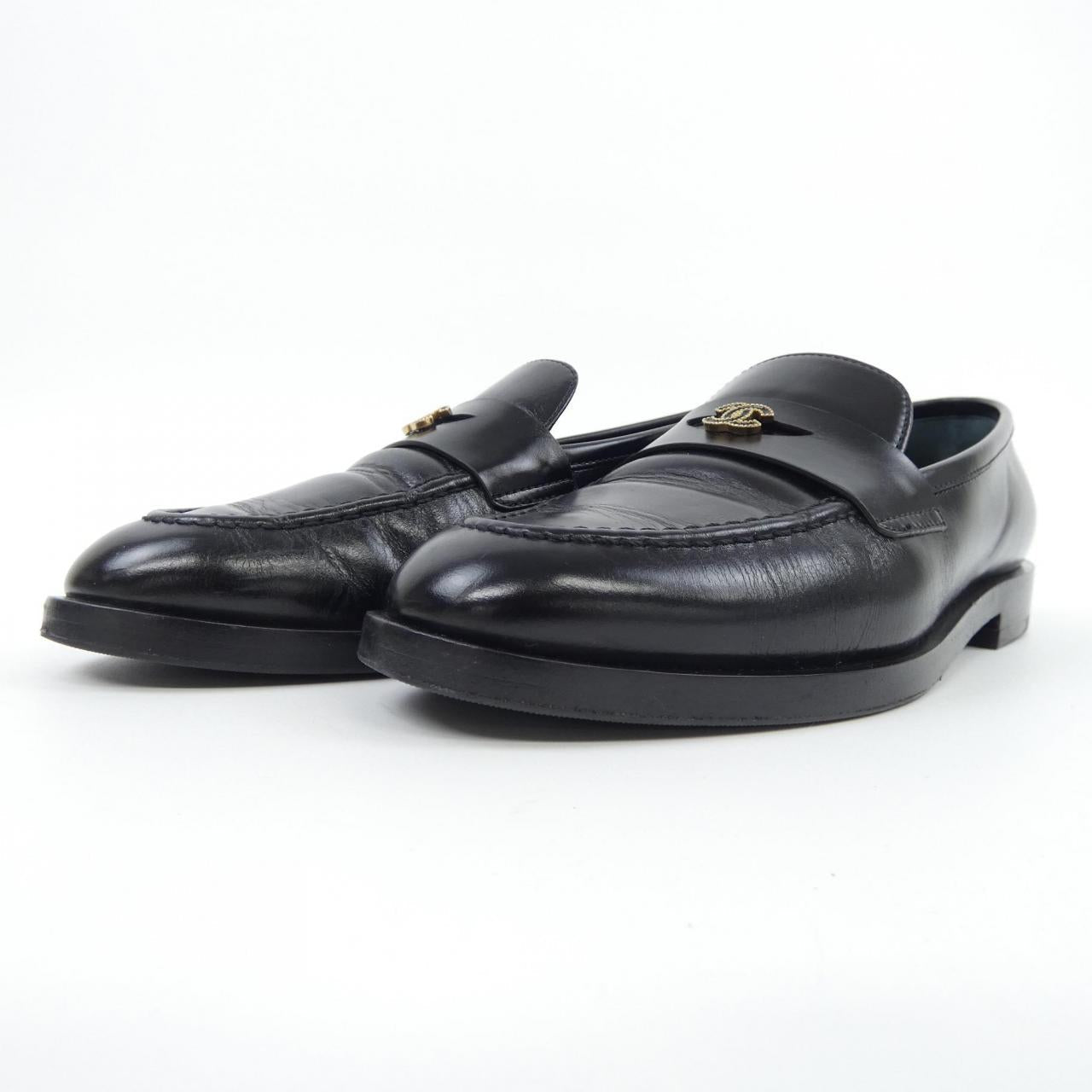 Chanel Shiny Calfskin Loafers