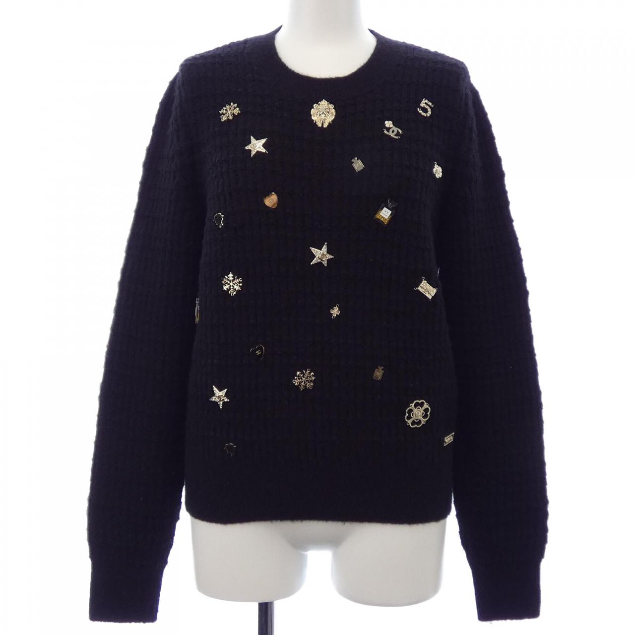 Chanel P59735K07810 18B Cashmere Knit