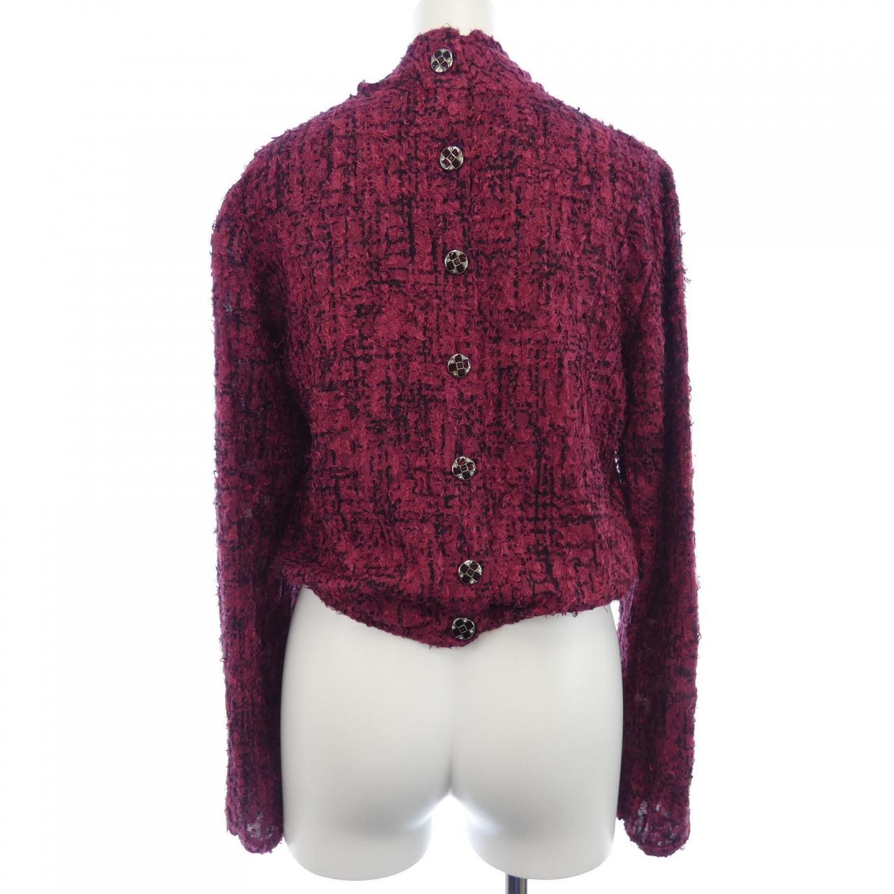 Chanel P73159V64621 22A Silk Top