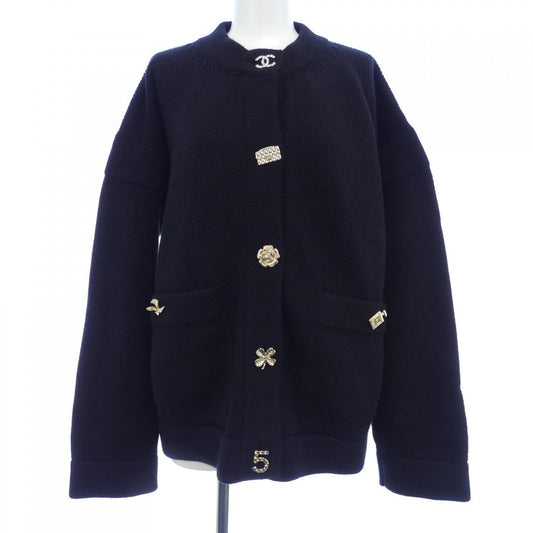 Chanel P73554K10562 22B 100% Cashmere Cardigan