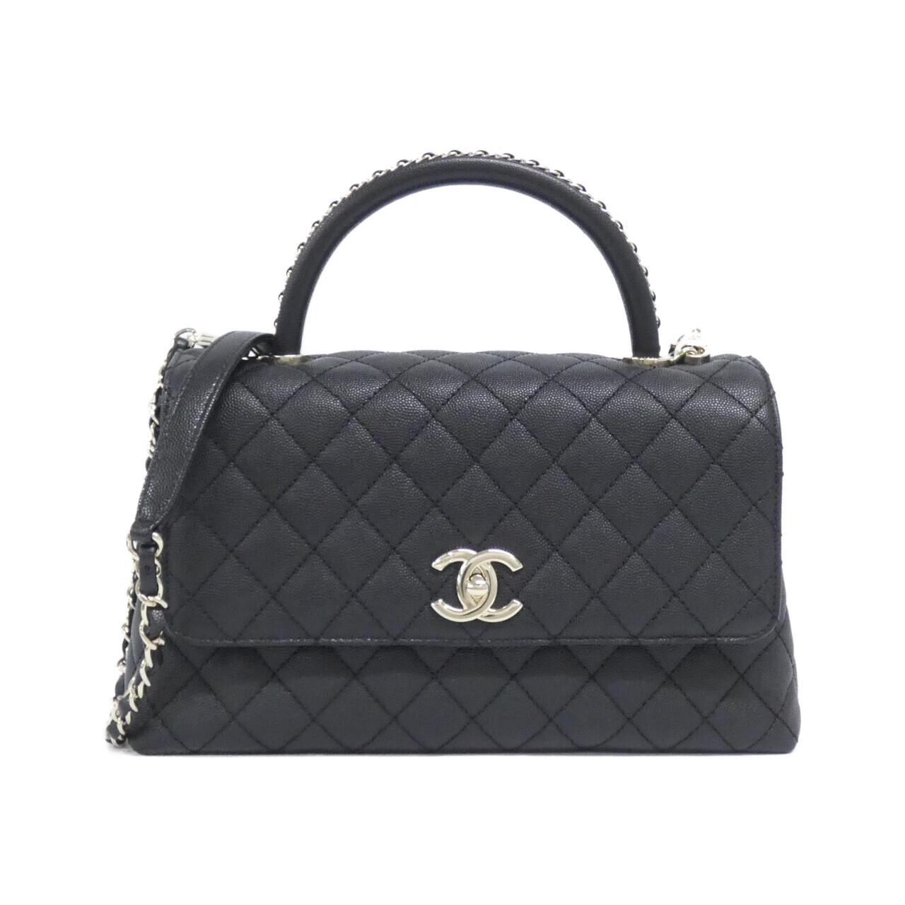 Chanel Coco Handle Caviar Skin Bag