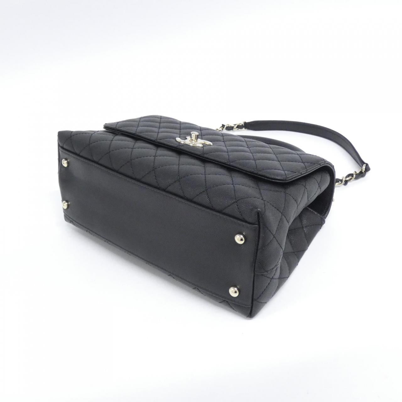 Chanel Coco Handle Caviar Skin Bag