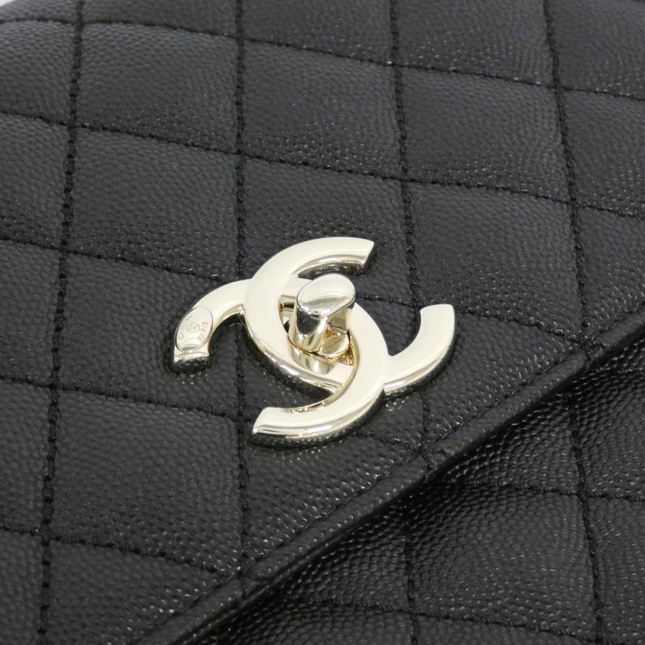 Chanel Coco Handle Caviar Skin Bag