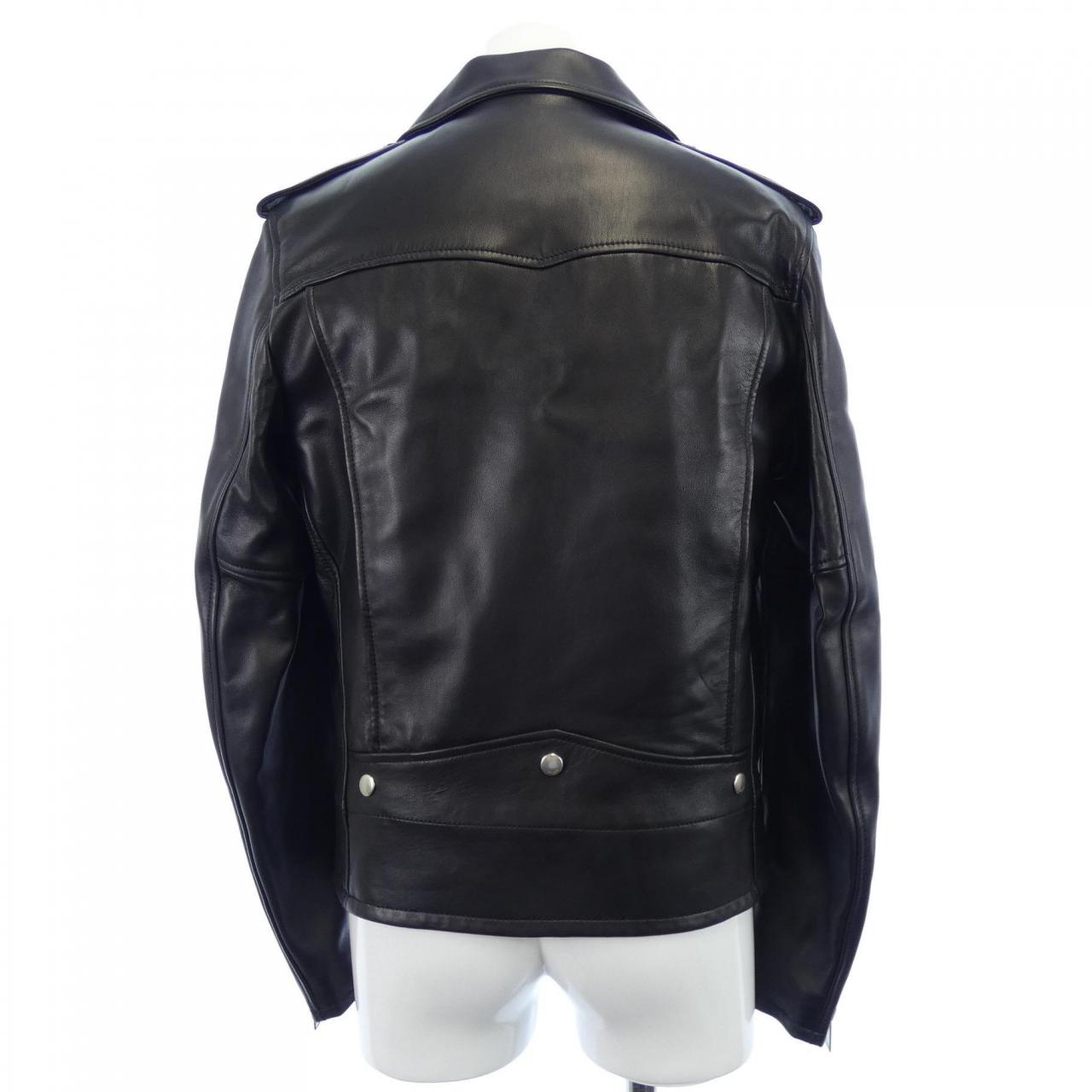 Saint Laurent L01O Classic Motorcycle Jacket Leather Jacket
