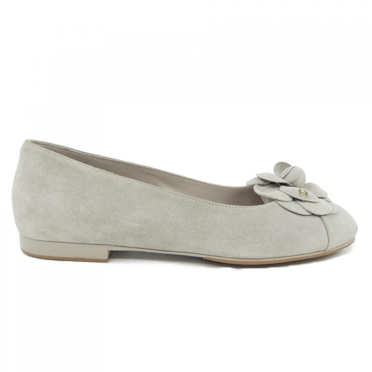 Chanel Ballerina Suede Calfskin Flats