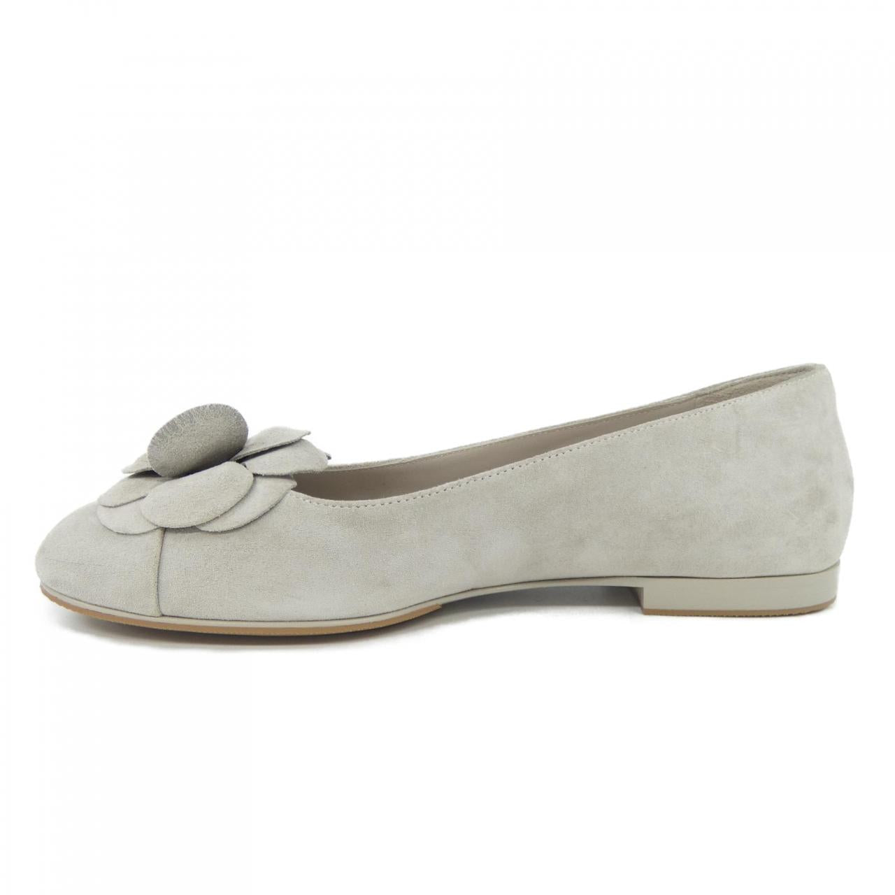 Chanel Ballerina Suede Calfskin Flats