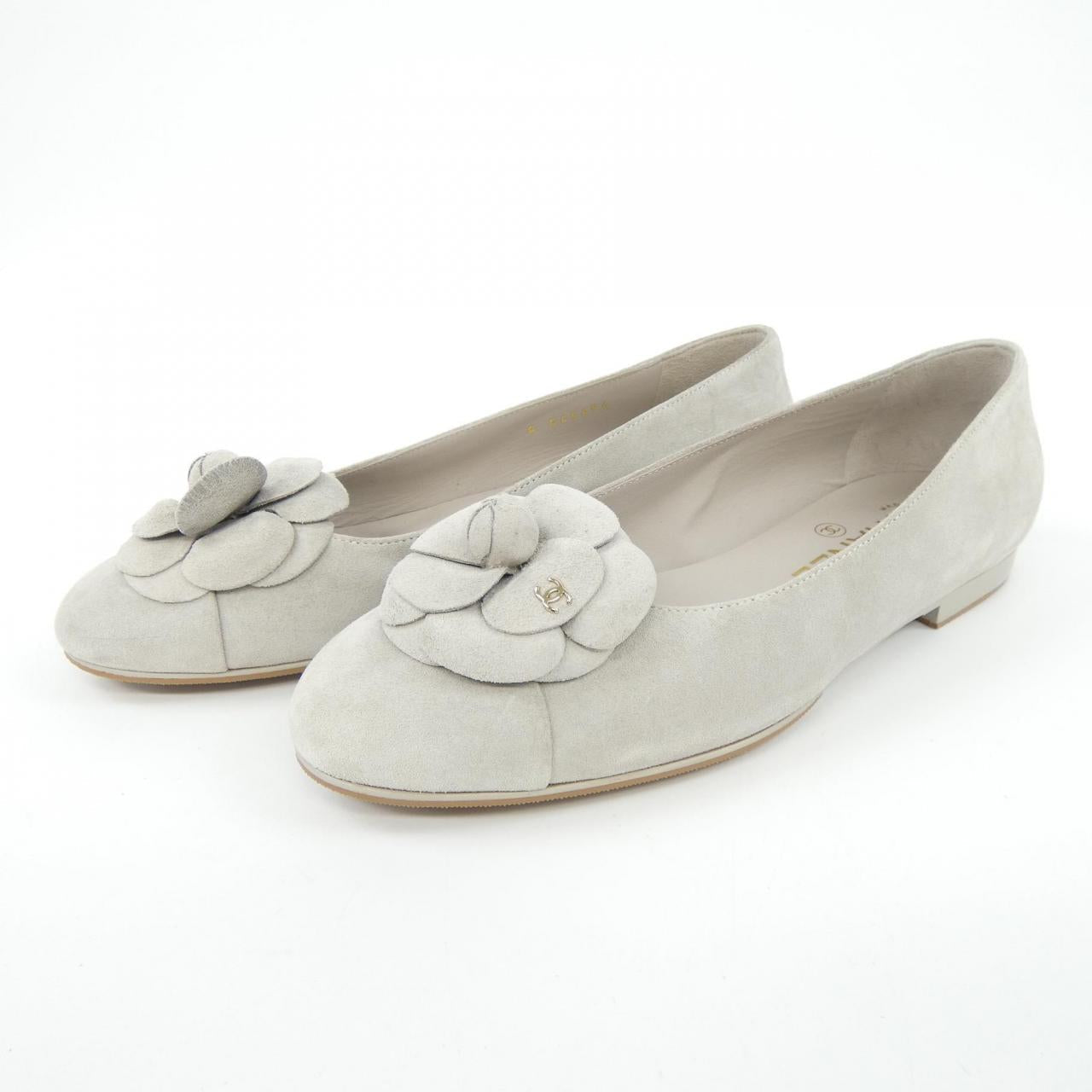 Chanel Ballerina Suede Calfskin Flats
