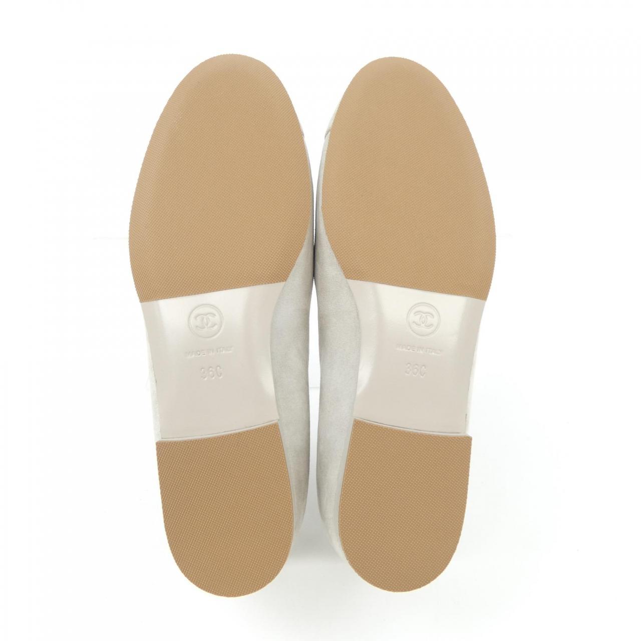 Chanel Ballerina Suede Calfskin Flats