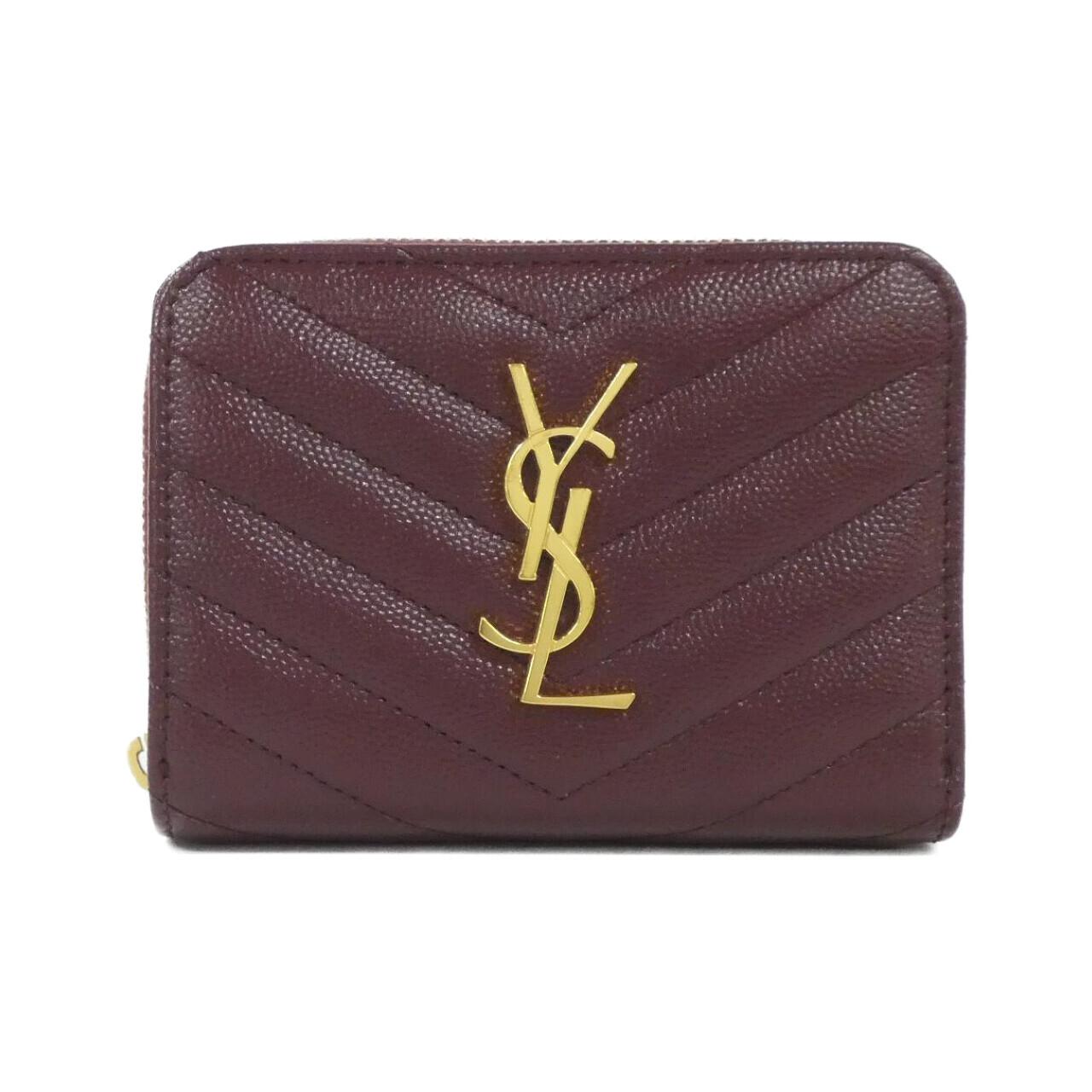 Saint Laurent 403723 BOW01 Calf Wallet