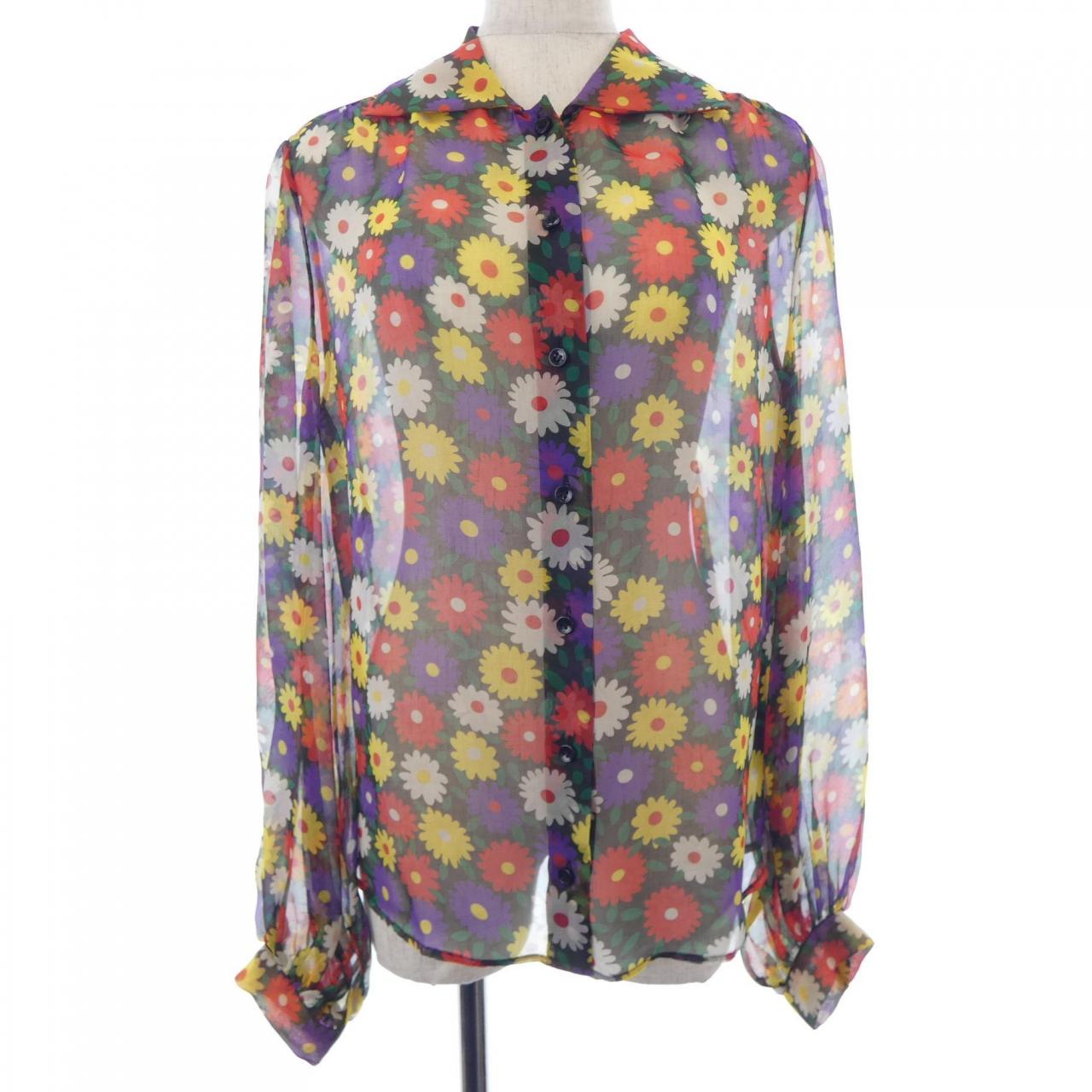 Saint Laurent 650240 Y6C92 Silk Shirt