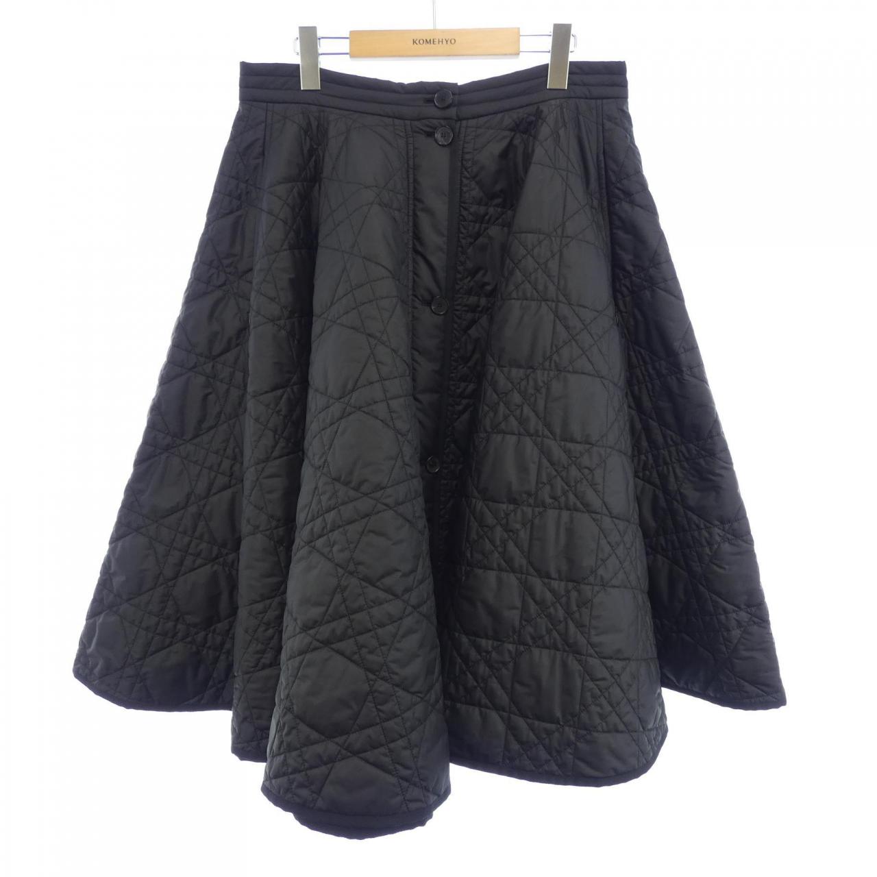 Christian Dior Macro Cannage Quilting Skirt
