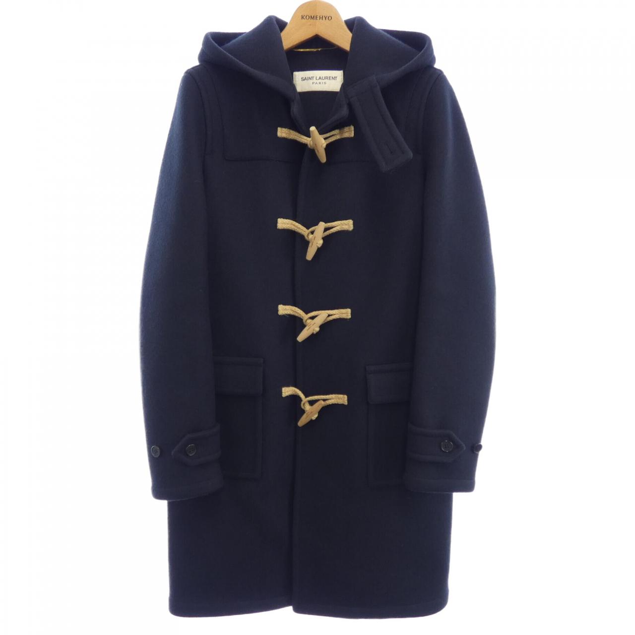 Saint Laurent Duffle Coat Wool Coat