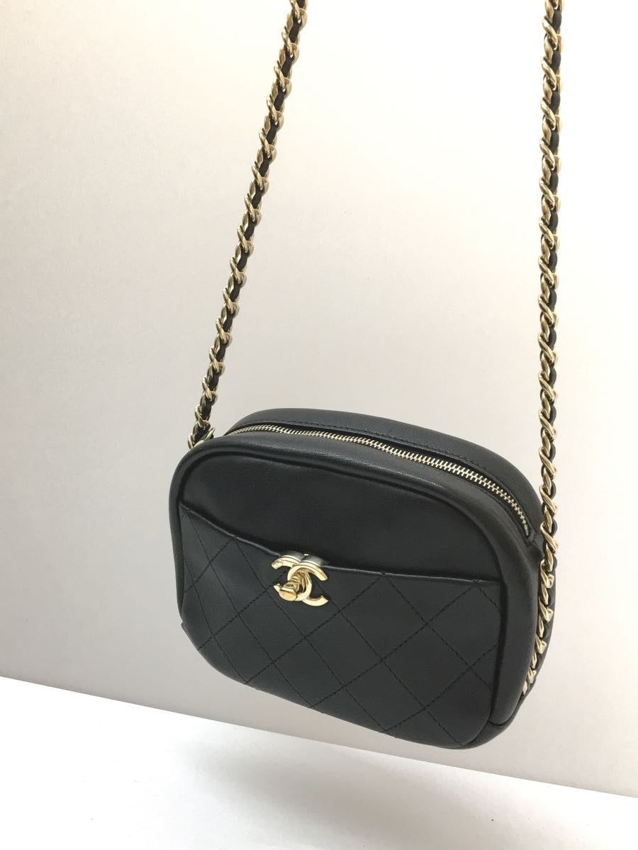 Chanel Chain Crossbody Bag Black