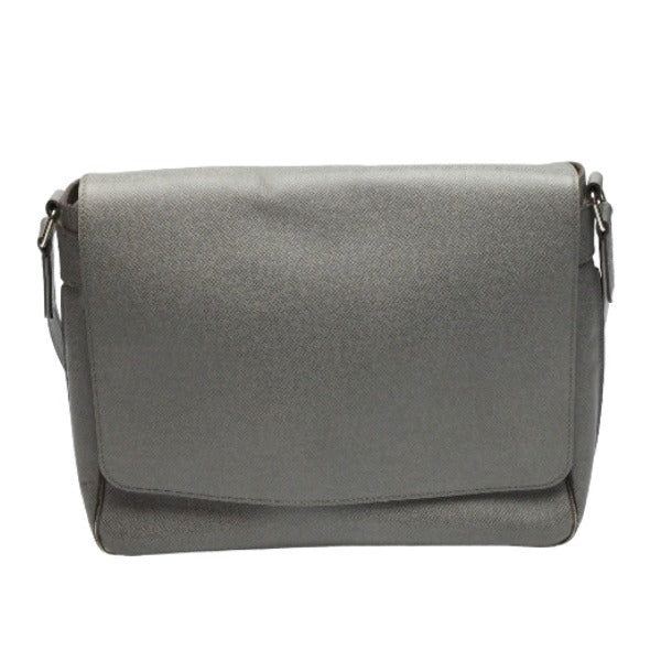 LOUIS VUITTON Shoulder Bag M32623 Taiga Leather gray Men's men's Taiga Roman MM mens