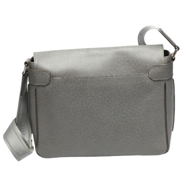 LOUIS VUITTON Shoulder Bag M32623 Taiga Leather gray Men's men's Taiga Roman MM mens