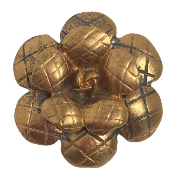 CHANEL Brooch unknown gold Brooch   Camelia Women
