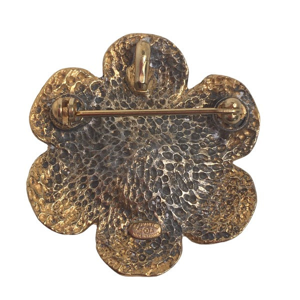 CHANEL Brooch unknown gold Brooch   Camelia Women