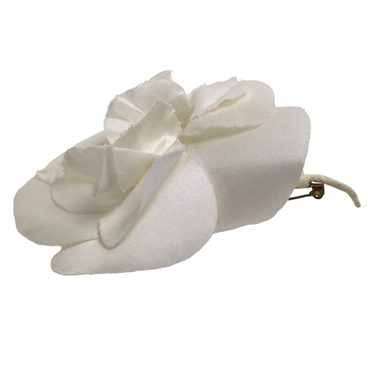 CHANEL Brooch plastic white Camelia With Box corsage Women  d