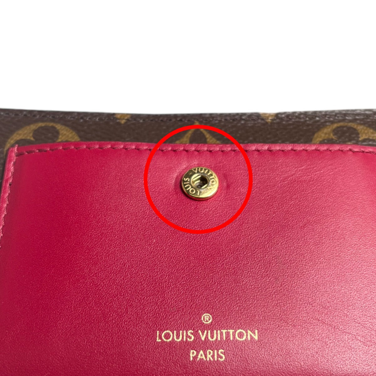 LOUIS VUITTON Bifold Wallet M69433 Monogram canvas Fuchsia Bifold Wallet Monogram Portefeuille Juliet Women  d