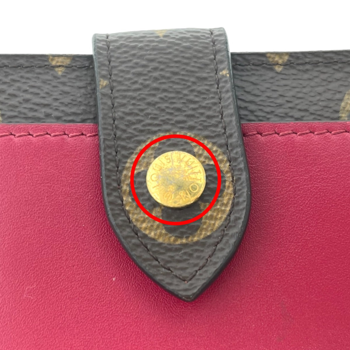 LOUIS VUITTON Bifold Wallet M69433 Monogram canvas Fuchsia Bifold Wallet Monogram Portefeuille Juliet Women  d