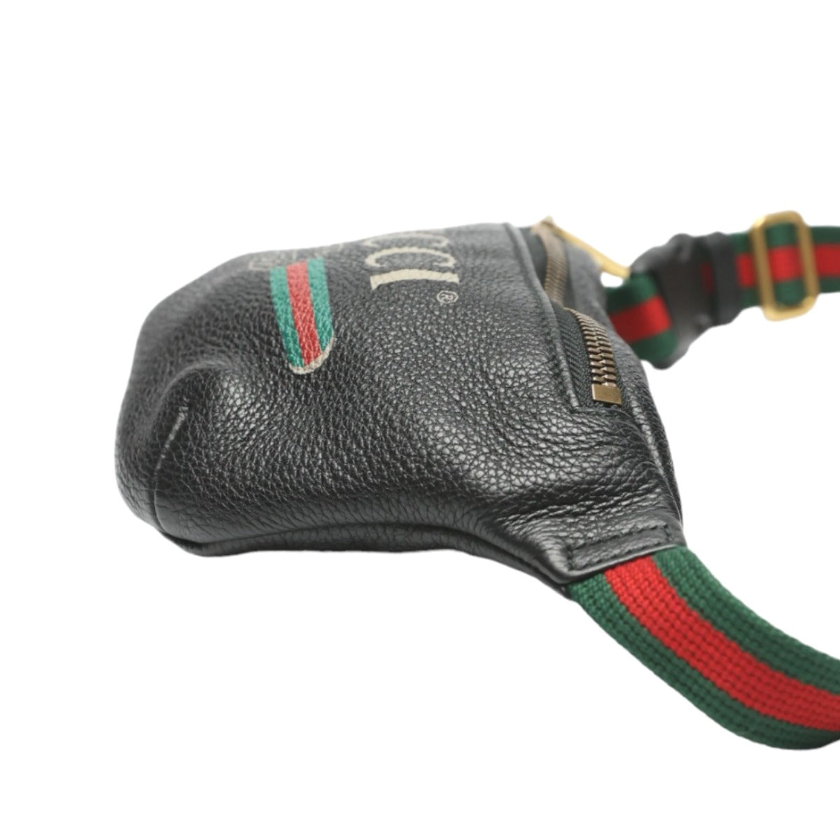 GUCCI Waist bag 527792 leather black Waist pouch unisex(Unisex)