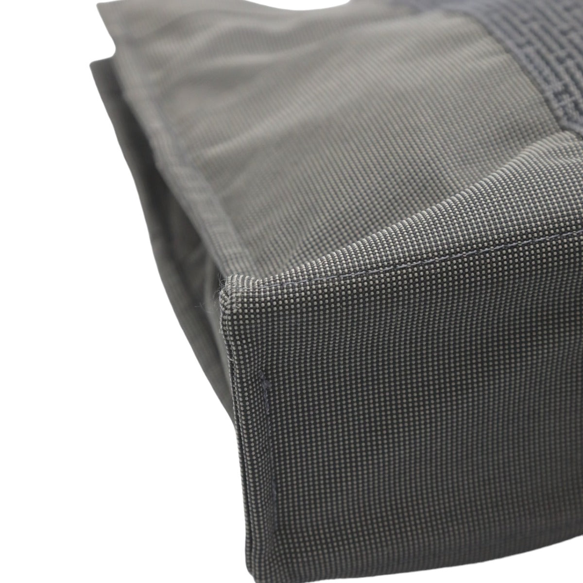 HERMES Tote Bag canvas gray Tote MM Her Line mens(Unisex)  d