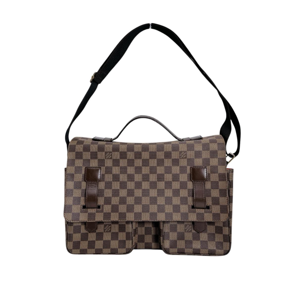 LOUIS VUITTON Shoulder Bag N42270 Damier canvas Brown 2WAY bag Damier Broadway unisex(Unisex)