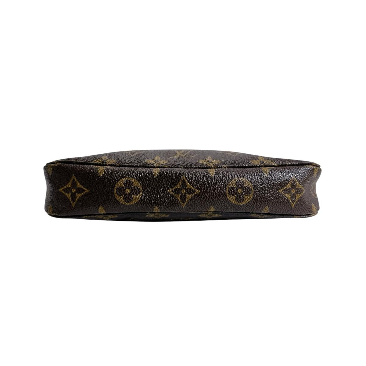 LOUIS VUITTON Pouch M51980 Monogram canvas Brown Monogram Pochette Accessoires
