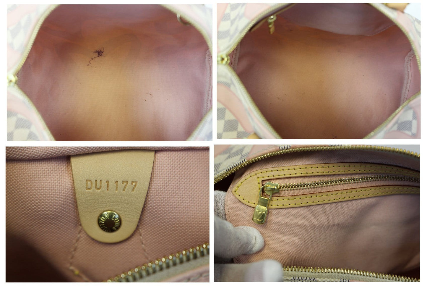 LOUIS VUITTON Damier Azur Tahitienne Speedy 30 Bandouliere Limited Edition