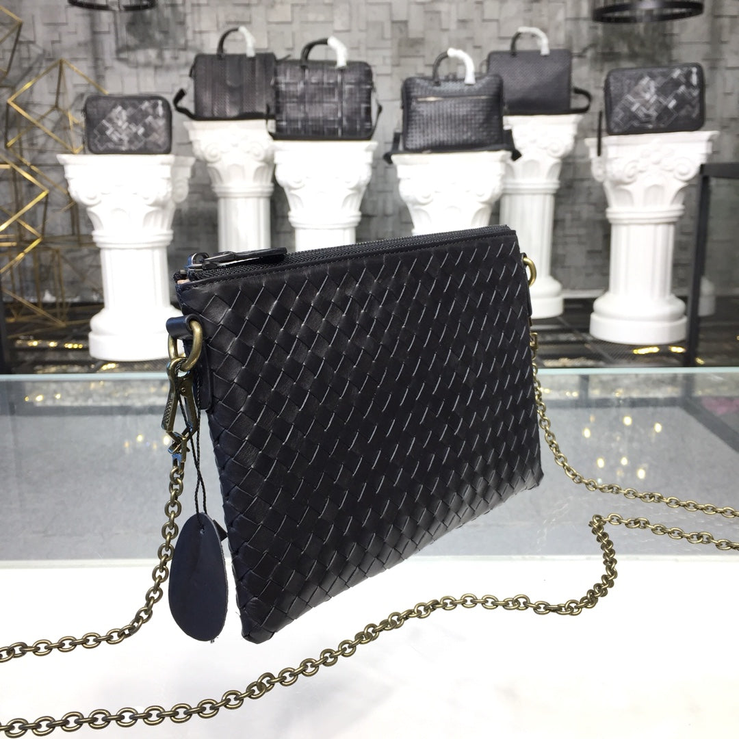 Top Quality Chain Shoulder Bag Black, For Women, Women’s Bags 9.6in/24.5cm