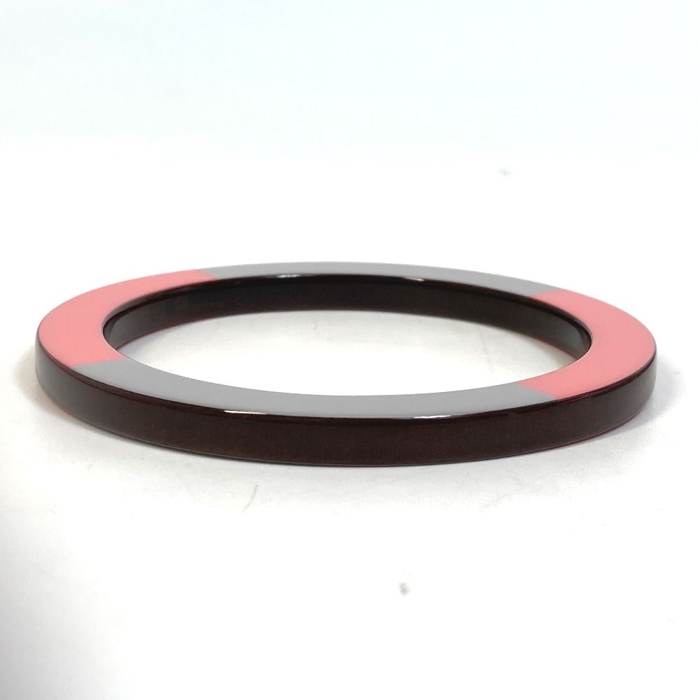 HERMES Bangle Wood, Lacquer Brown x Pink x Gray Accessories Bracelets Serie Wood Crudsell Women  d