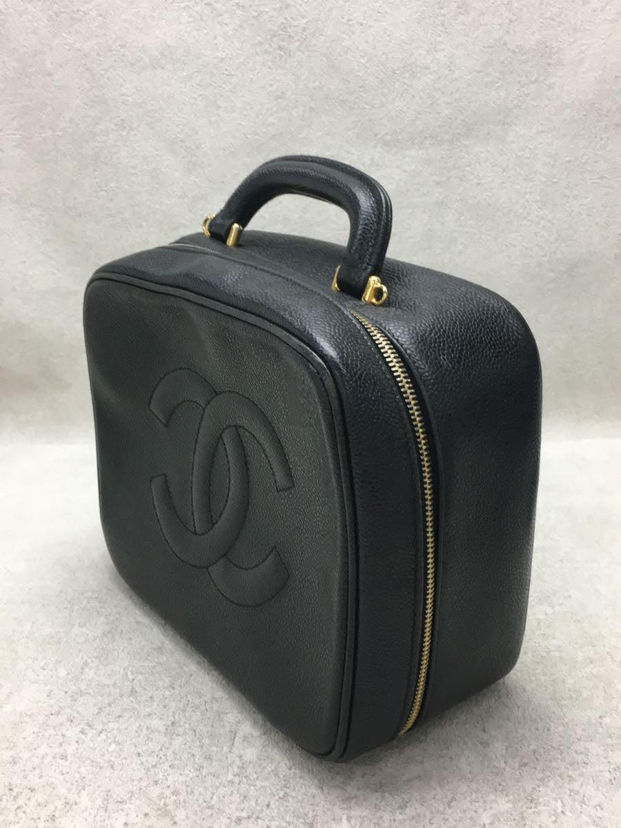 Chanel Leather Caviar Skin Handbag