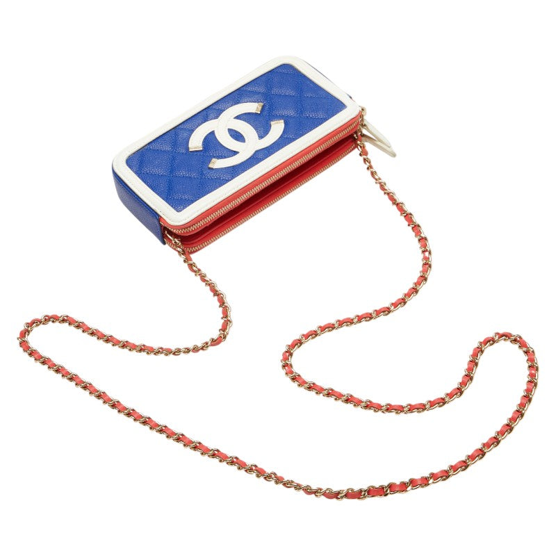 Chanel Coco Mark Caviar Skin Shoulder Bag