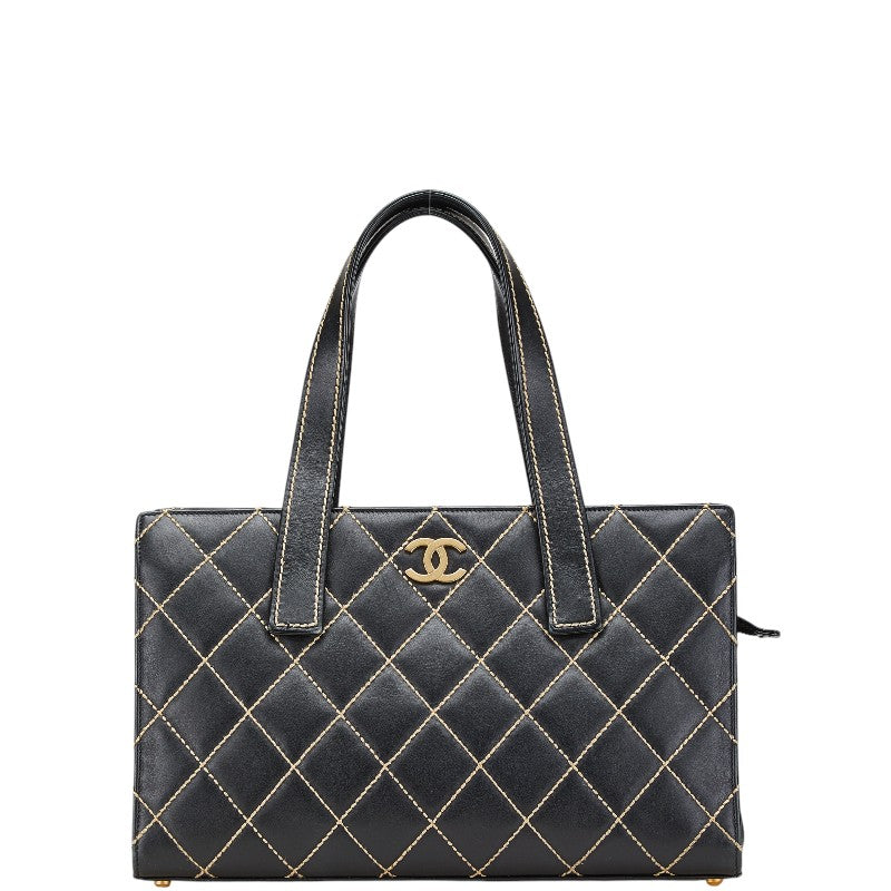 Chanel Matelasse Wild Stitch Leather Handbag