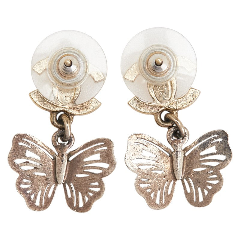 Chanel Coco Mark Butterfly Earrings