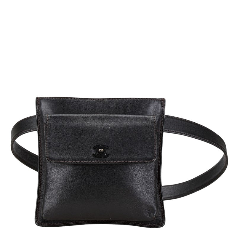 Chanel Coco Mark Lambskin Waist Bag
