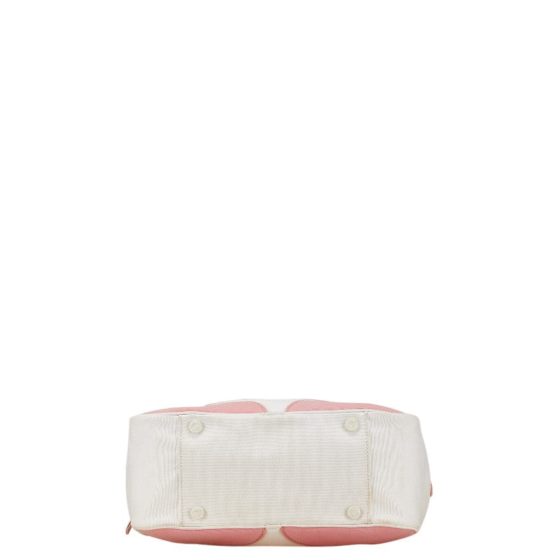 Chanel Marshmallow Coco Mark Canvas Tote Bag
